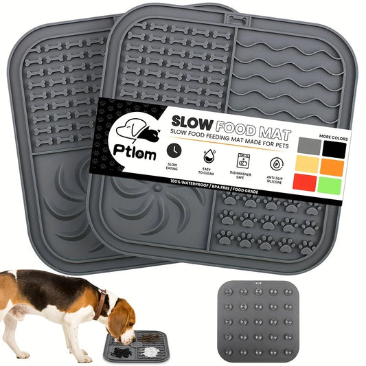 Premium Calming Silicone Slow Feeder Lick Mat | Toto & Co.