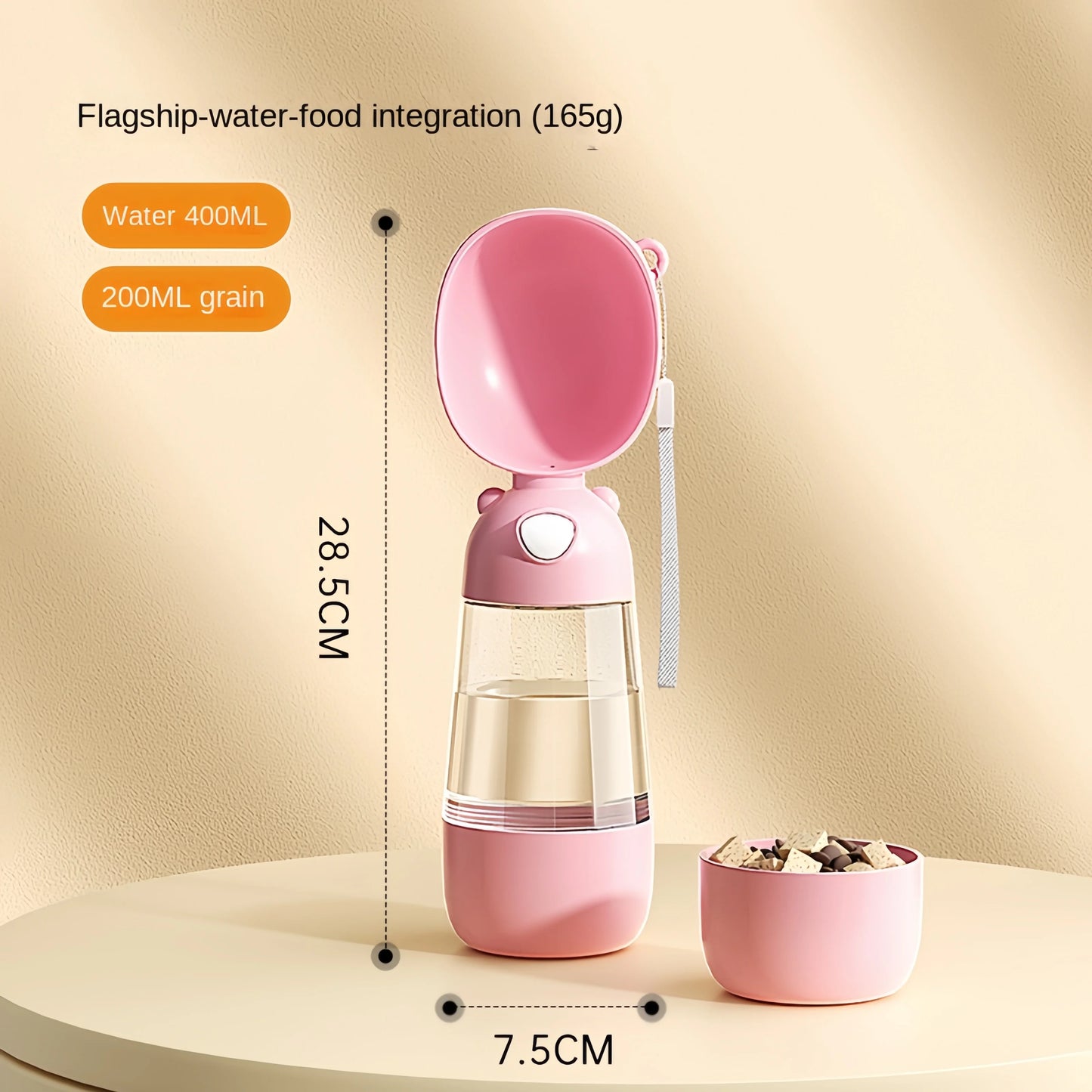 Compact Travel Dog Water & Food Dispenser | Toto & Co.