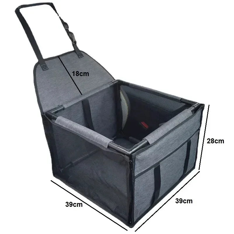 Premium Oxford Dog Car Seat Basket | Toto & Co.