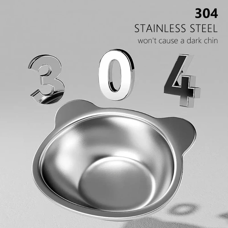 Elevated 15° Stainless Steel Dog Bowl | Toto & Co.