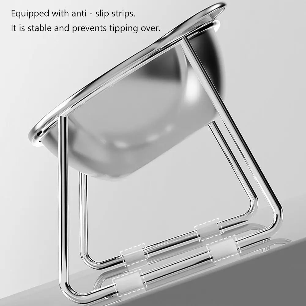 Elevated 15° Stainless Steel Dog Bowl | Toto & Co.