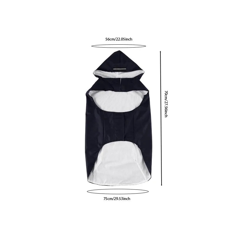 Lightweight Reflective Dog Raincoat | Toto & Co.