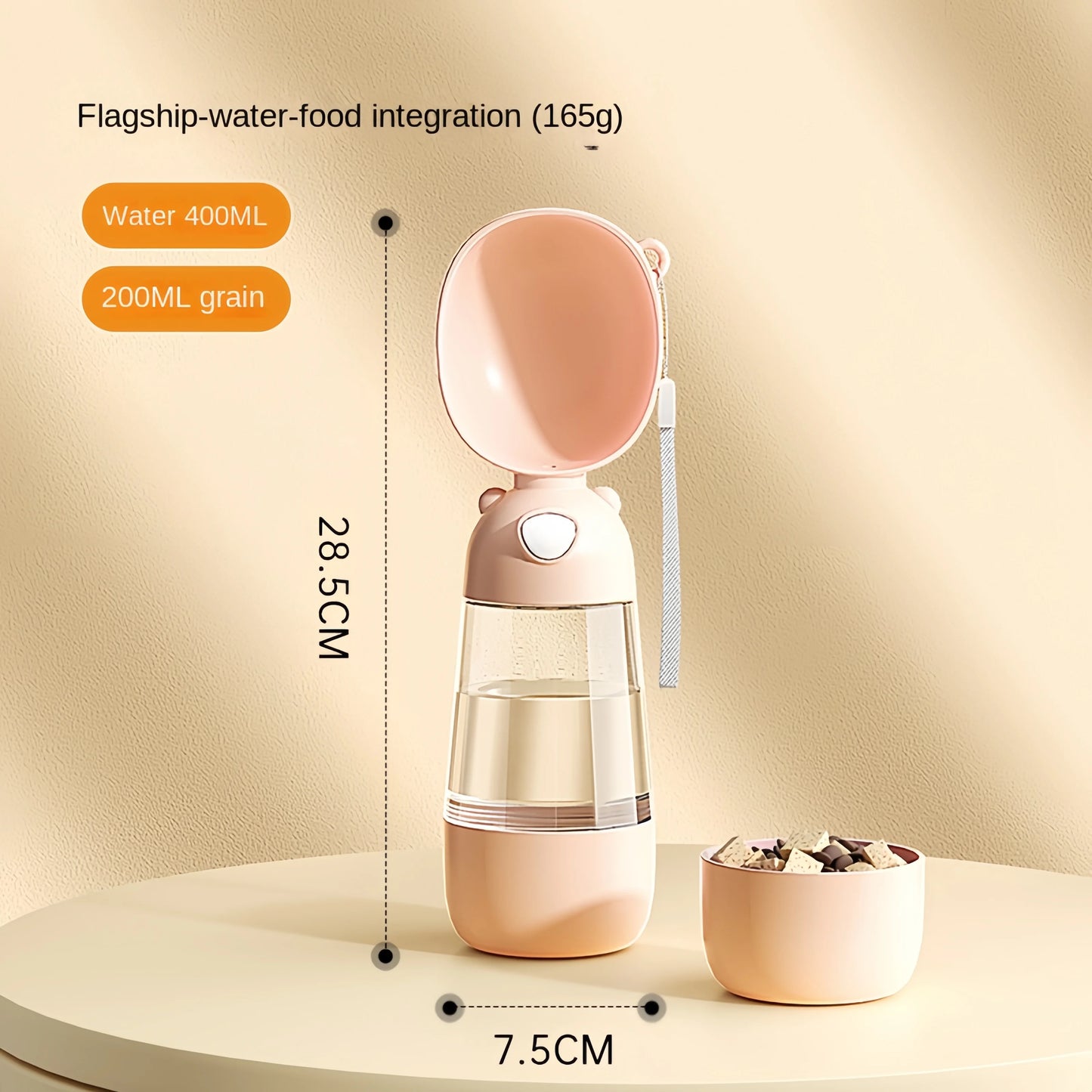 Compact Travel Dog Water & Food Dispenser | Toto & Co.
